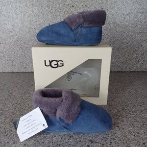 UGG Baby Infant Solvi Slip On Bootie Merino Wool Sheepskin Shoes 12-18 Months